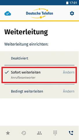 OH CxMbApp Weiterleitung 3b Sofortige W