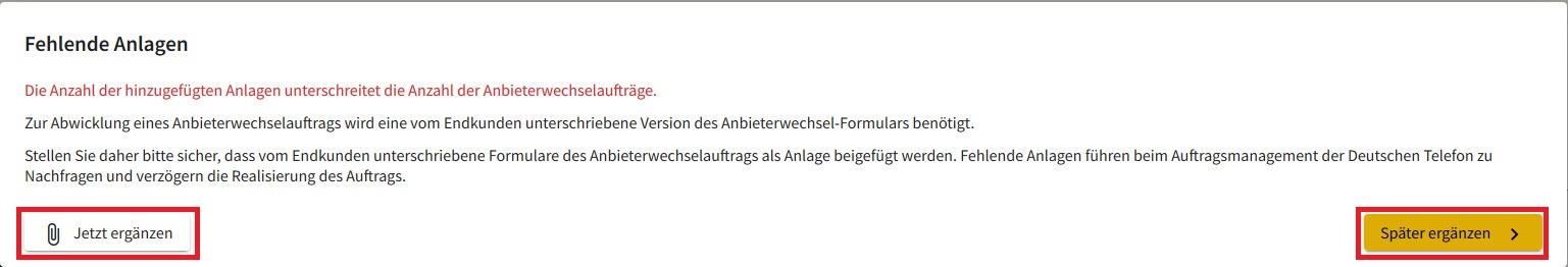 Portierung in SP OH 03 01 15 Hinweis ohne Formular 200211