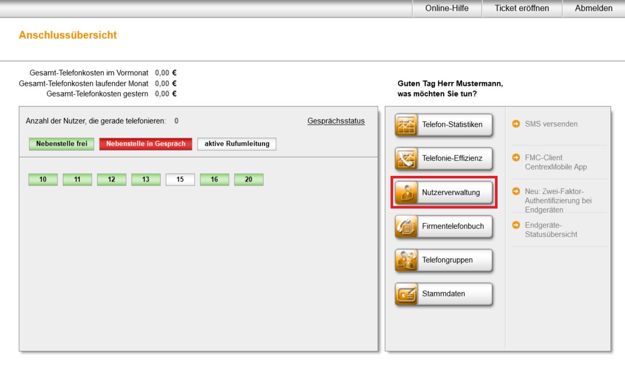 Schnittstelle 01 aufrufen01 21 01 19