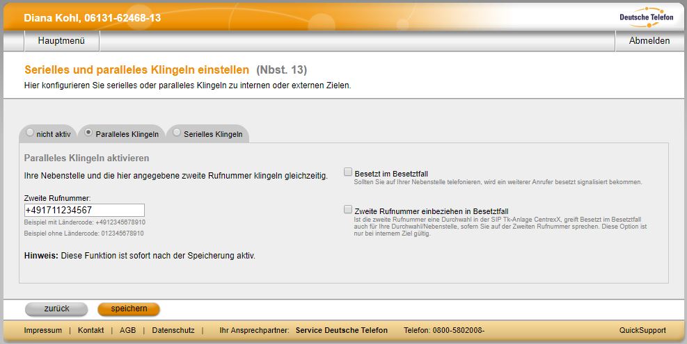 Ser par Klingeln OH 01 05 Ad Nu 03 Ser par Klingeln aufrufen Nu3 181106